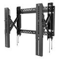 Soporte de Pared Tijera Universal / Extensión 12" (305 mm) / Carga 200 lb (90.7 kg) / Tilt +15°/-2° / VESA 200x100 a 600x600 mm / Acceso Abierto Cajas Empotradas