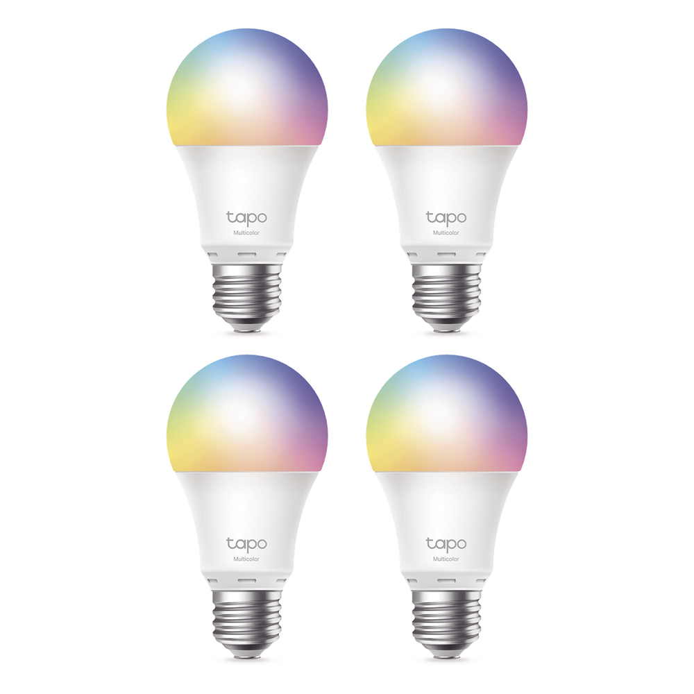 Foco Inteligente Wi-Fi / Multicolor A60 E27 / 806 Lúmenes / Regulable 1-100% / 2500-6500 K / Control por Voz / Monitoreo de Energía
