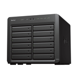 Servidor NAS Synology DiskStation DS3622xs+ 12 Bahías Intel Xeon 6 Núcleos 16 GB DDR4 ECC 10GbE RJ-45 Expansión Hasta 36 Bahías RAID F1 Caché NVMe SSD - SILYMX