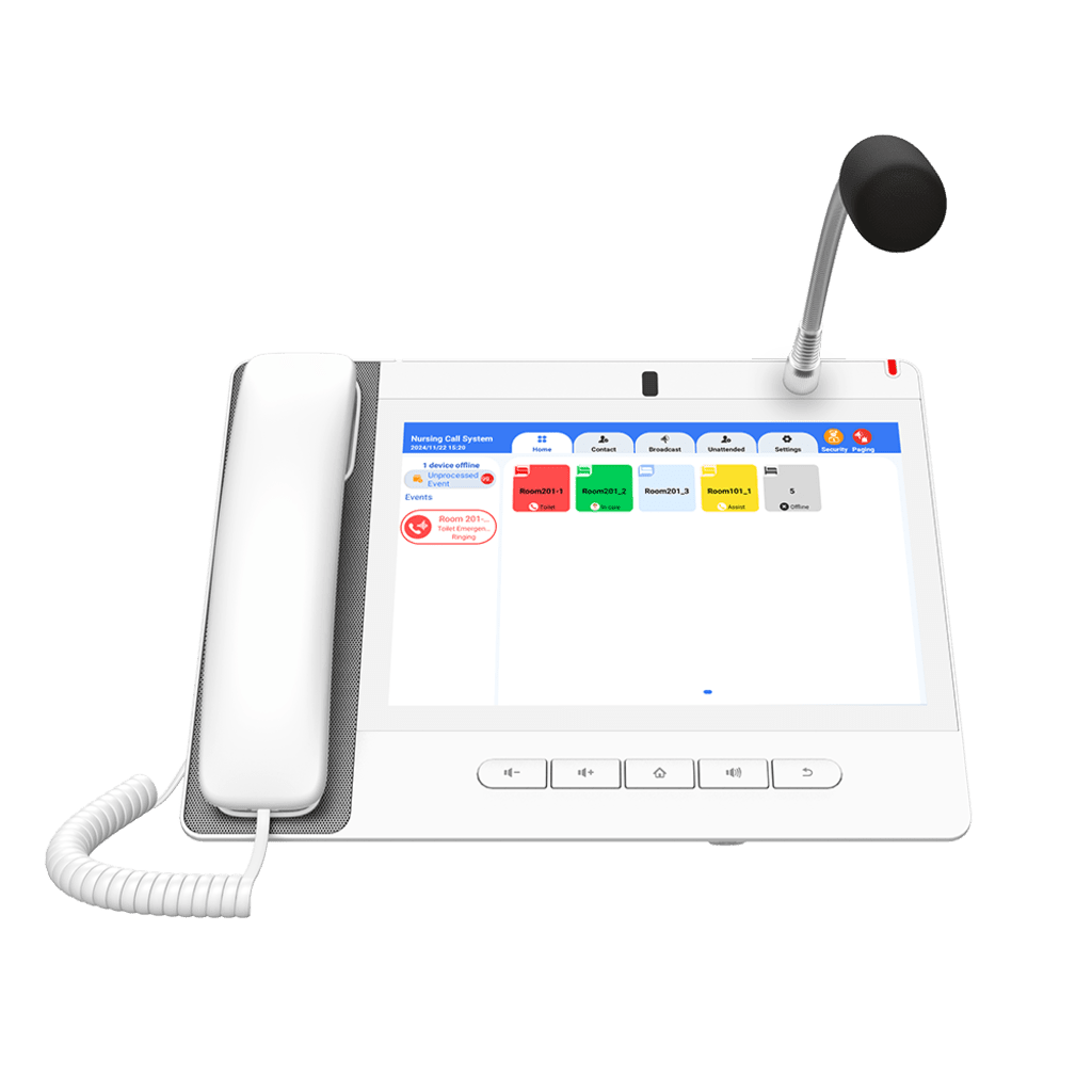 Teléfonos IPFANVILA320IWTeléfono IP Empresarial Android 9.0 20 Líneas SIP Pantalla Táctil WiFi Bluetooth PoE Voceo Multicast Fanvil A320IW - SILYMX