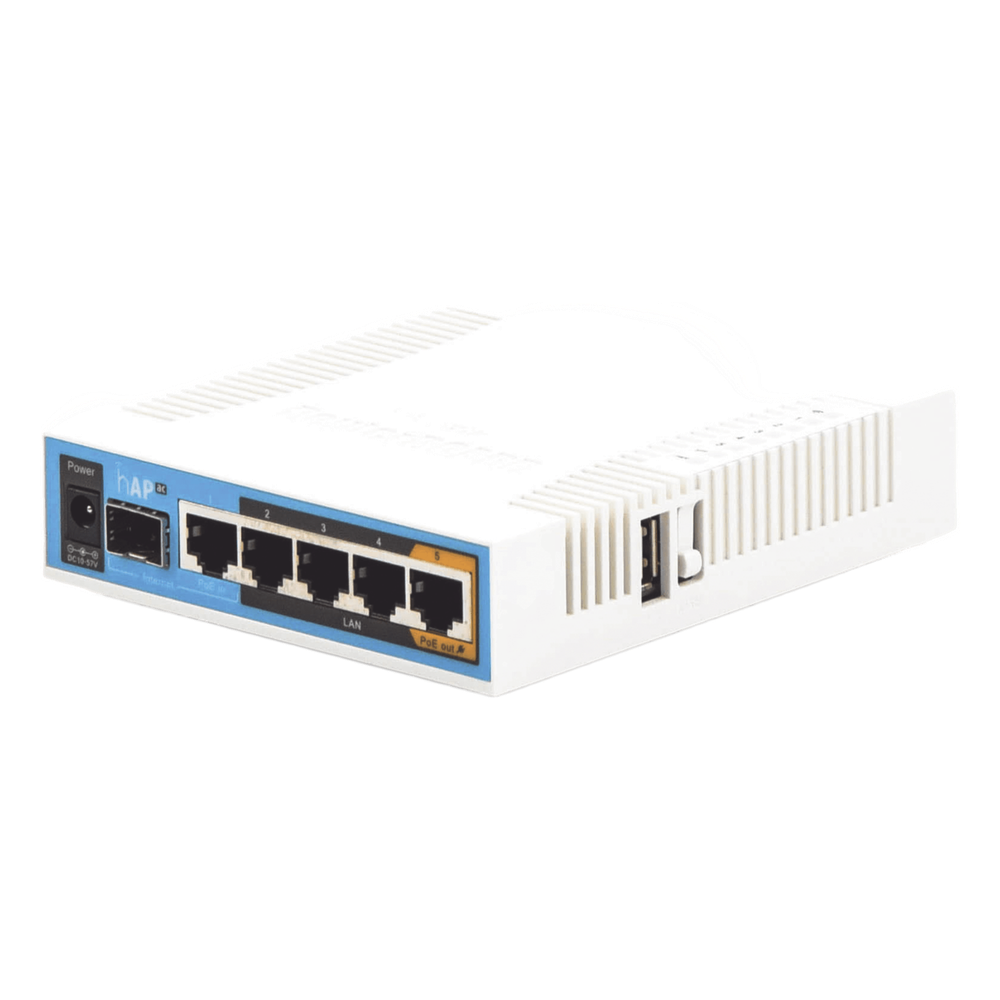 Router WiFi / 5 Puertos Gigabit / Puerto SFP / USB / Doble Banda 802.11ac 3x3 / PoE Pasivo / 1750 Mbps