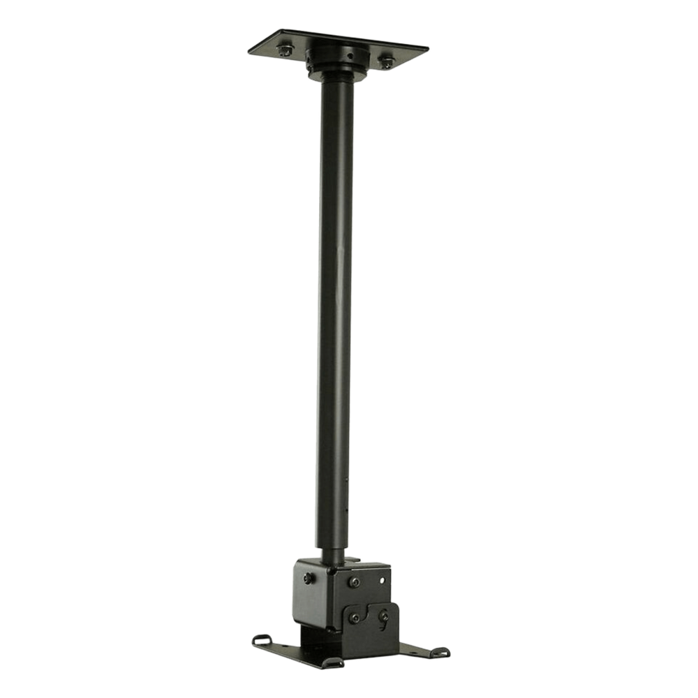 Soporte de Techo para LCD / Ajustable 18"-30" o 36"-48" / Inclinación -5° a +20° / Orientación Paisaje o Retrato / VESA 75/100 mm / Carga Máxima 40 lb (18.1 kg) / Incluye Placa de Techo y Hardware