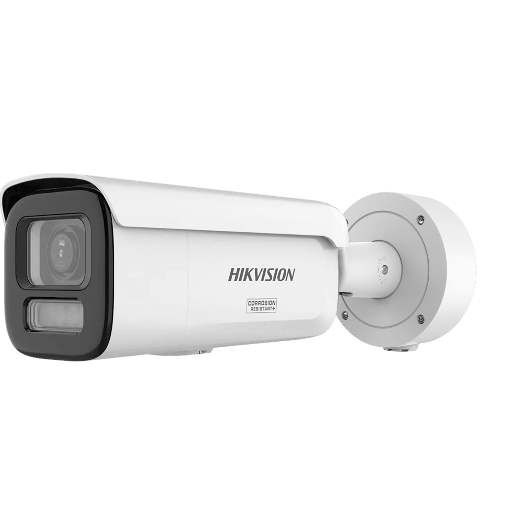 Camaras IP BalaHIKVISIONDS-2CD2647G3-LIZSYCamara IP Bala 4MP ColorVu 3.0 Dual Light AcuSense Lente 2.8 - 12mm Microfono Hikvision DS - 2CD2647G3 - LIZSY - SILYMX