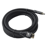Cable HDMI Ultra-Resistente Redondo de 3m ( 9.8 ft ) Optimizado para Resolución 4K ULTRA HD 