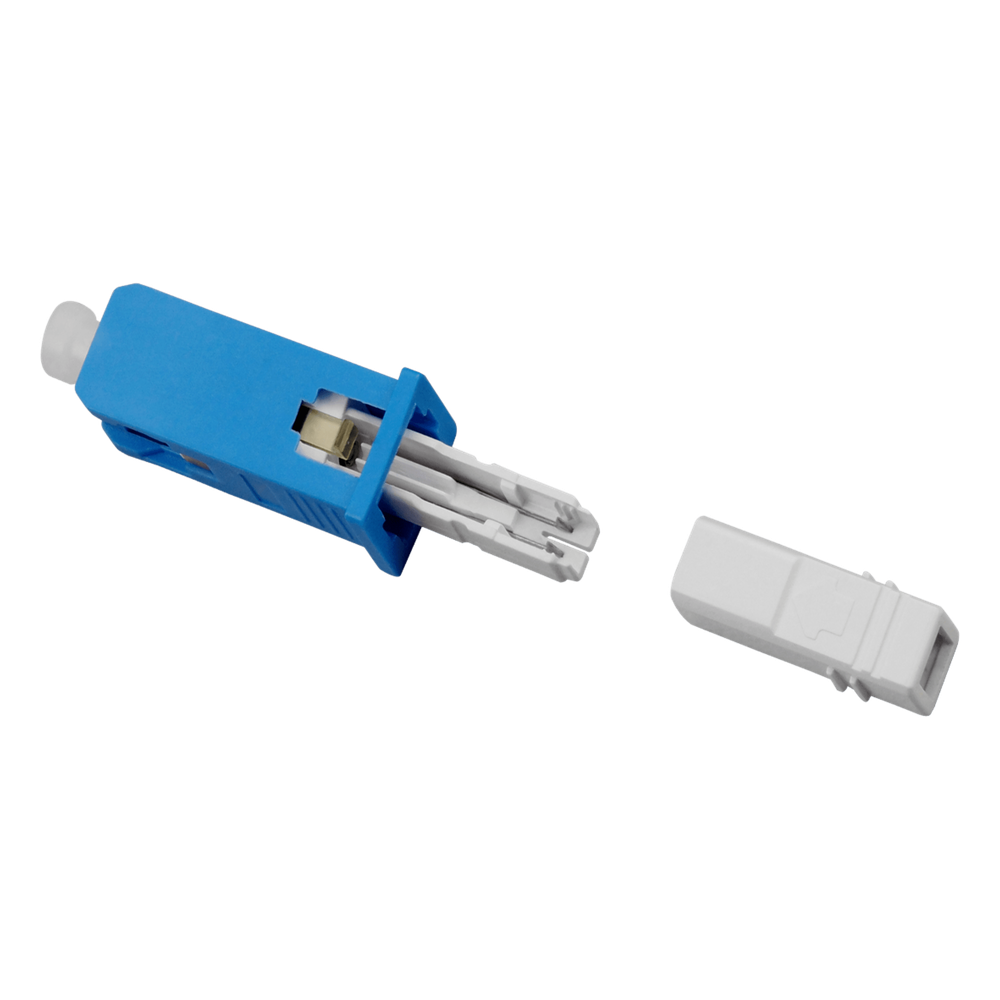 Conector Mecánico POF para Instalación en Campo, Monomodo, SC/UPC, Pre-Pulido