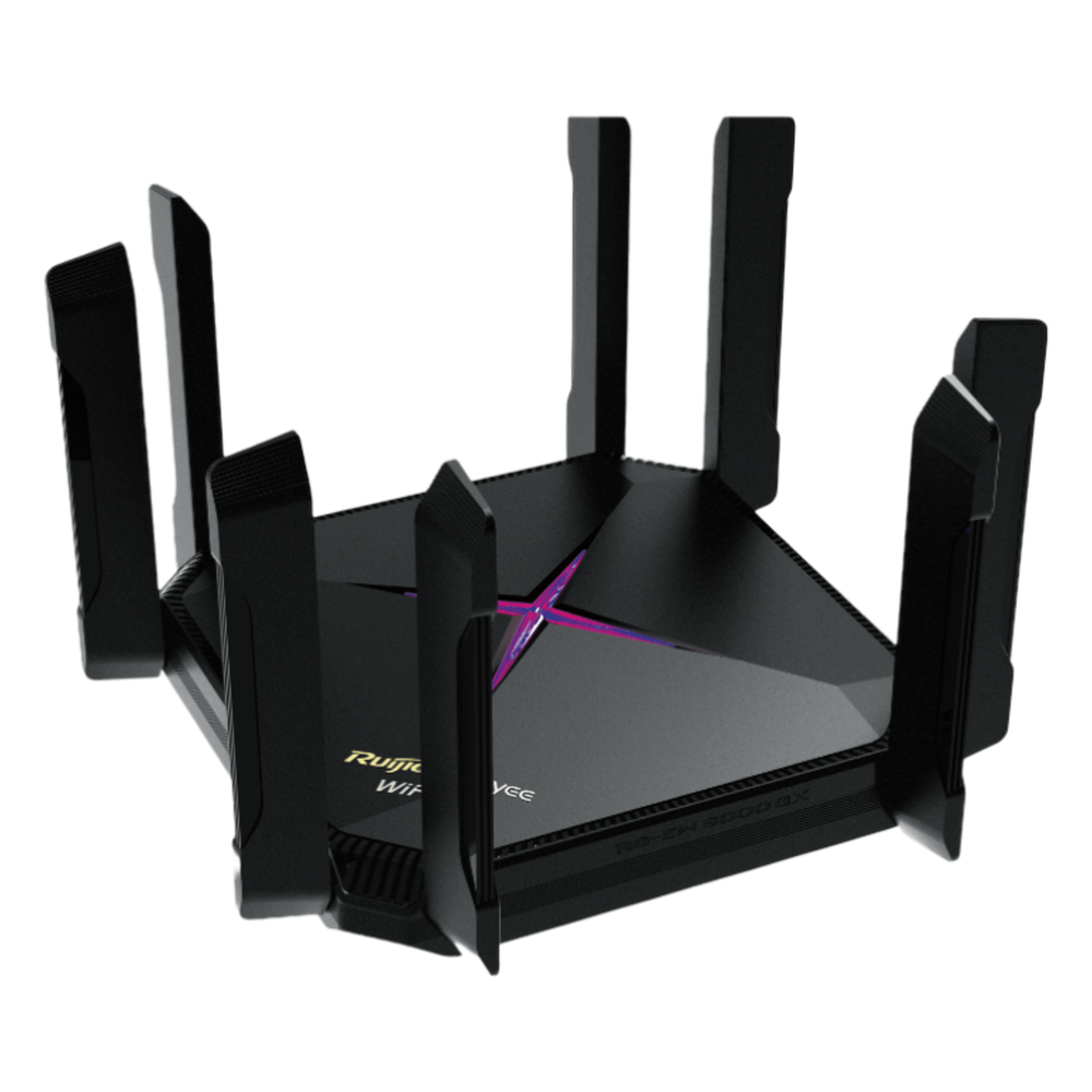 Router Wi-Fi 6 / 5,951 Mbps / Dual Banda 4x4 / 2.5G WAN + 5 Puertos Gigabit / Mesh OFDMA / 8 Antenas / 90 m (295.3 ft) Cobertura