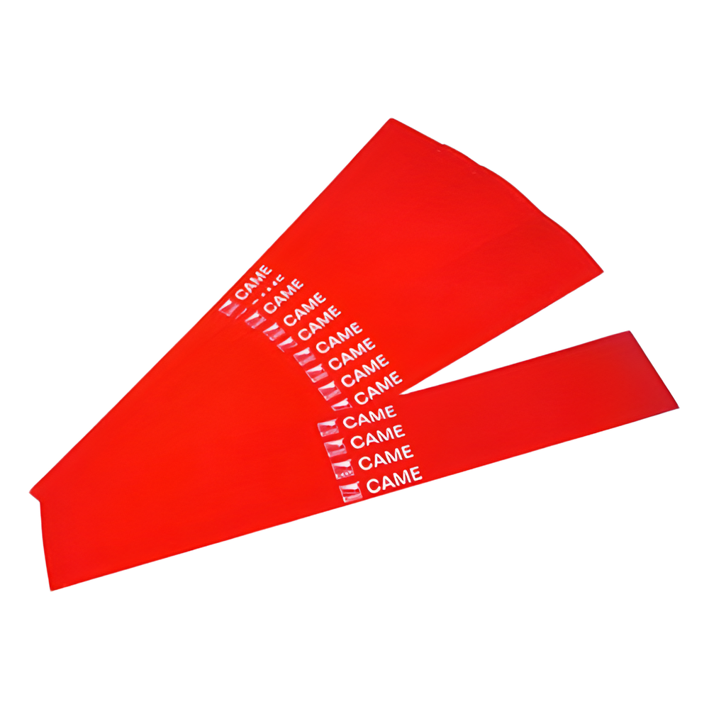 Bandas Reflectantes para Mástil / 20 Piezas / Alta Visibilidad Roja / Resistente a Intemperie y UV / Diseño Universal