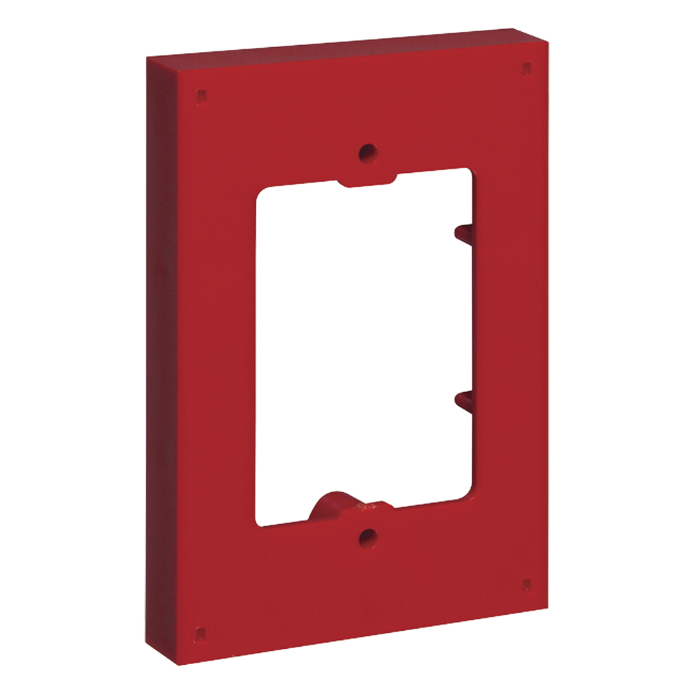 Espaciador / 5/8" (15.9 mm) / Plástico moldeado / Estaciones Stopper / Rojo