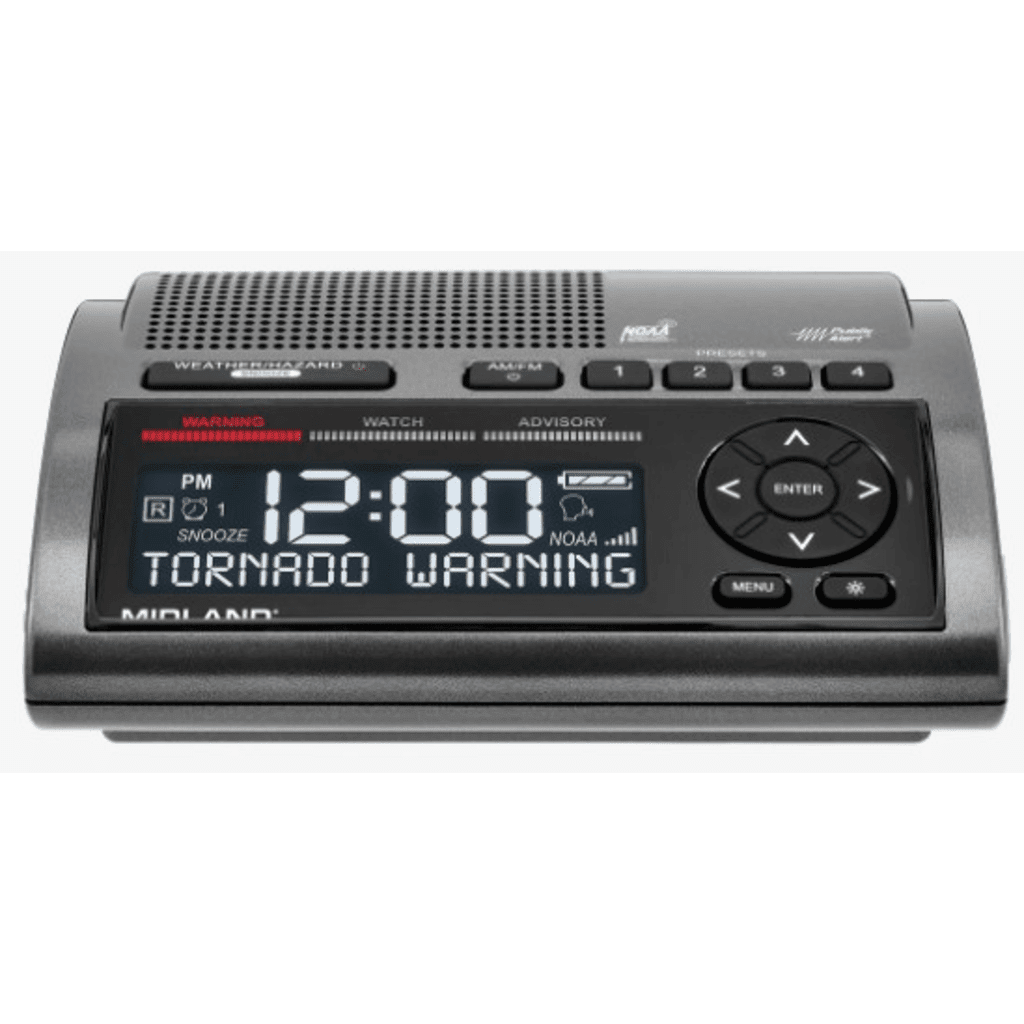 Alarmas y AccesoriosMIDLANDWR400Radio Alerta Meteorologica 7 Canales NOAA Sirena 85dB USB Public Alert Midland WR400 - SILYMX