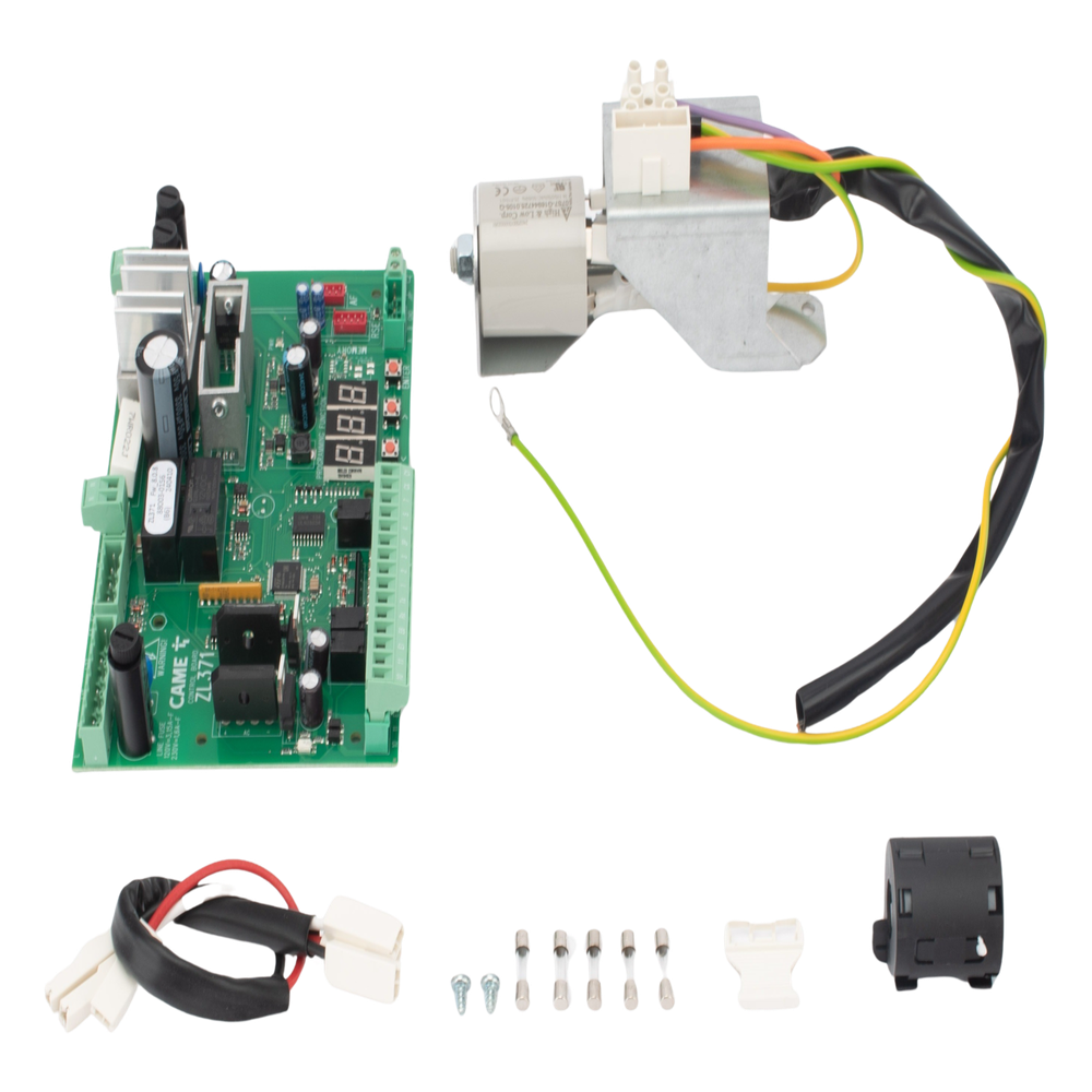 Tarjeta Controladora para Barrera Vehicular / Sustituta ZL37 / Protección Sobrecarga y Cortocircuito / Operación Industrial / Material Resistente a Altas Temperaturas