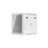 Gabinete Ubiquiti UniFi 12U 598 x 600 mm – Rack Cerrado para Pared con Vidrio Templado y Ventilación Integrada UACC-RACK-12U-WALL-600-G - SILYMX