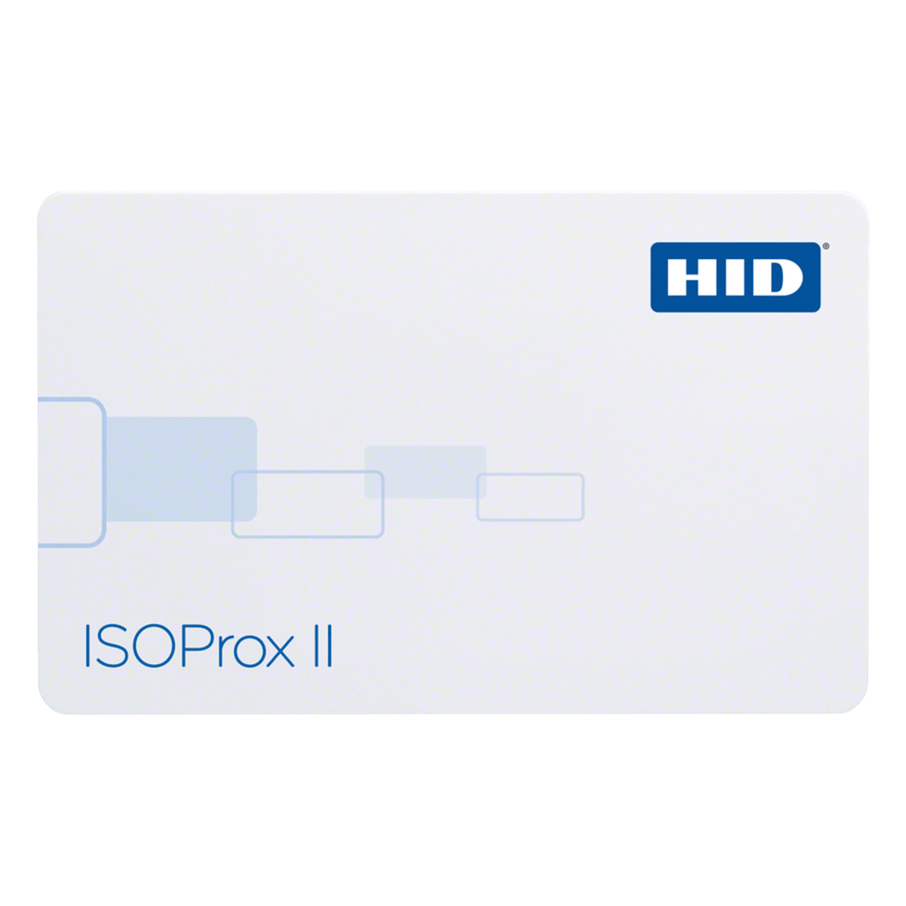 Tarjeta de Proximidad / ISOProx II / Sin Programar / PVC / 5.4 x 8.6 cm / 0.076 mm