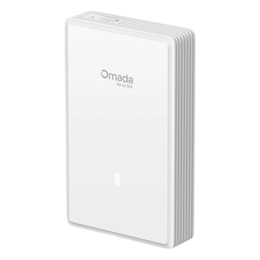Punto de Acceso Wi-Fi 7 / BE3600 / 4K-QAM / 2.5 Gbps PoE++ / 2.5 Gbps PoE Pass-through / 2 Puertos 1 Gbps / MLO / Mesh / Montaje en Pared