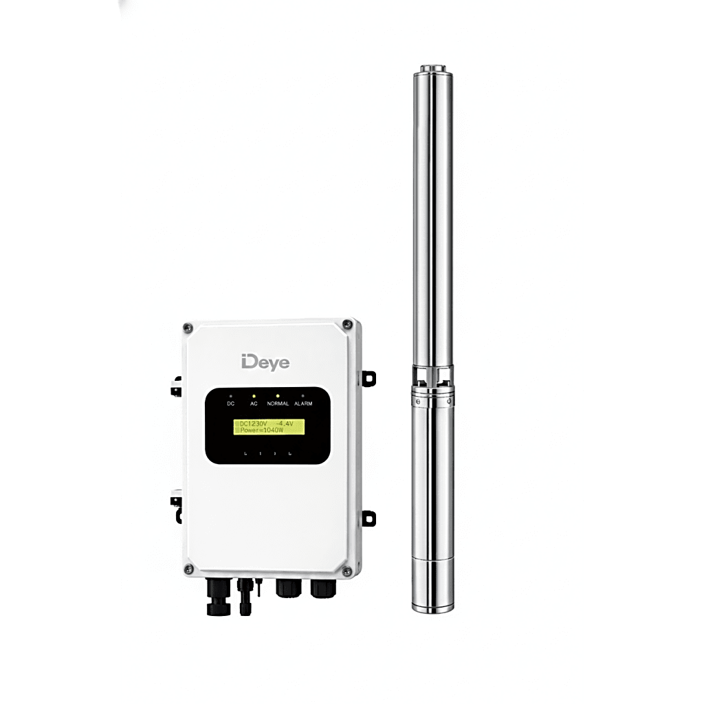 Bomba Solar Sumergible DEYE SP1500DC · 1500W · 2 HP · Controlador Solar DC · 100% Energía Solar - SILYMX