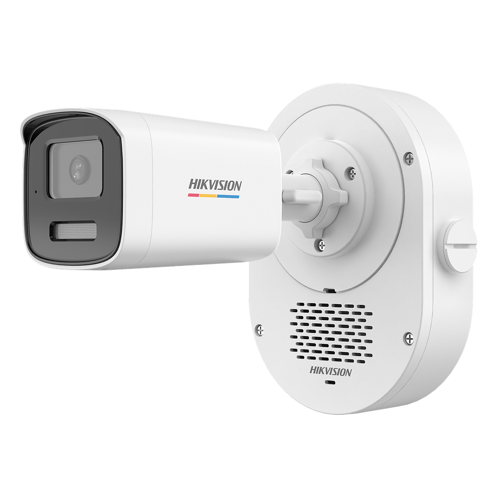 Cámara Bala TURBOHD / 2 Megapixel 1080p / ColorVu 24/7 / Luz Dual 40 m (131.2 ft) / Audio Bidireccional / Disuasión Activa / IP67