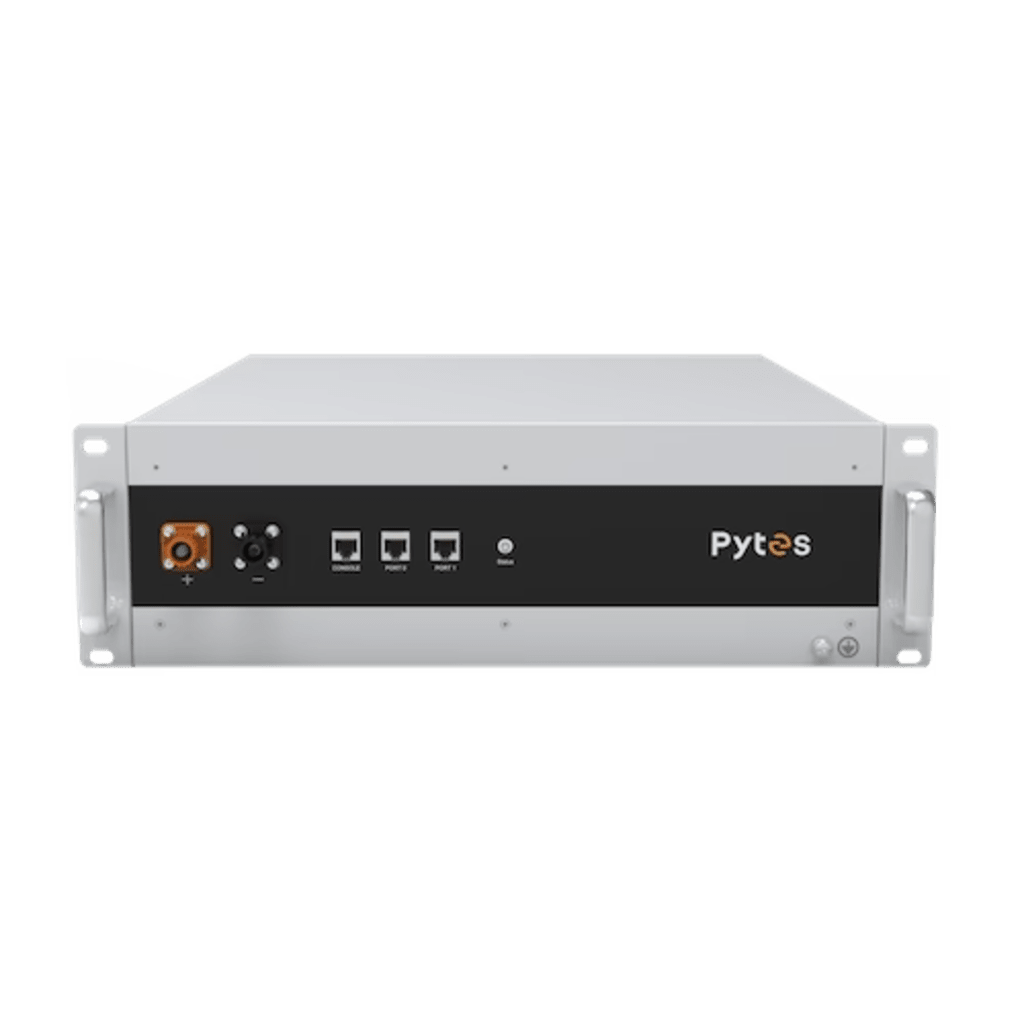 BateriasPYTESHV48100BMUBatería de Litio 51.2Vcc 100Ah 5.12kWh Alto Voltaje LiFePO4 Modular PYTES HV48100BMU - SILYMX