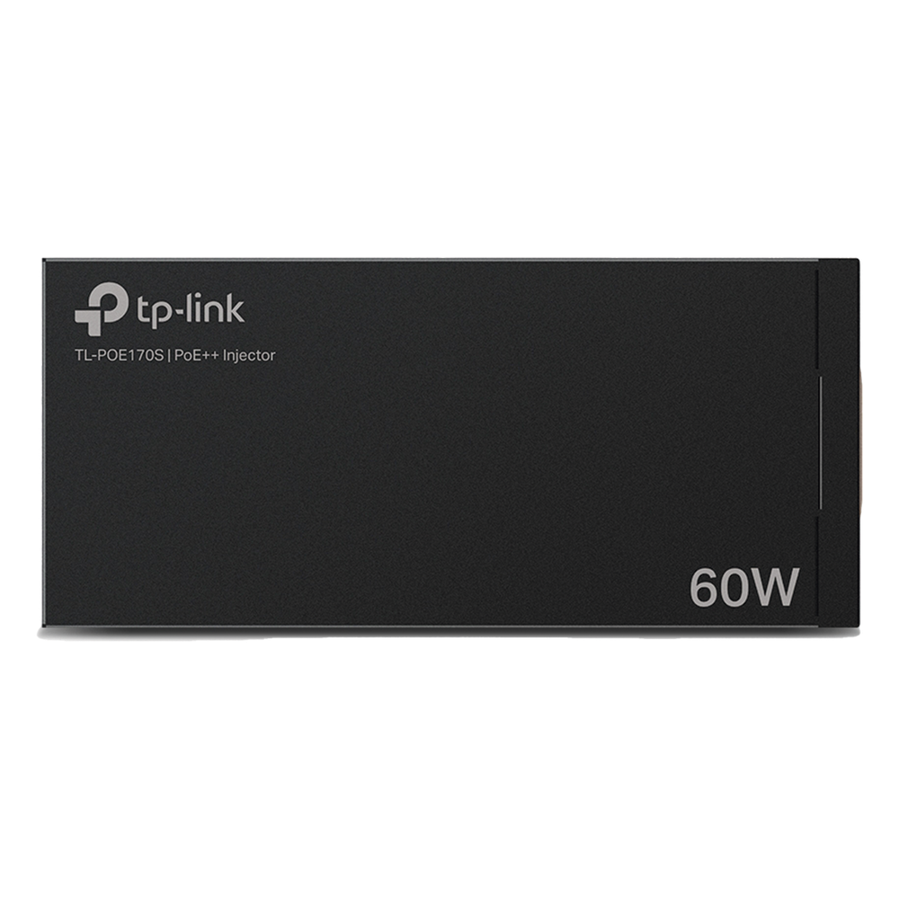 Inyector PoE++ / 60W / 2 Puertos Gigabit 10/100/1000 Mbps / 802.3af/at/bt / Alcance 100 m (328 ft) / Plug and Play