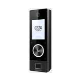 Terminal Facial Min Moe WiFi & PoE con Botón de Llamada y LECTOR DE HUELLA Exterior IP65 Tarjetas Virtuales Bluetooth con HikConnect Teams 1000 Rostros y 3,000 Huellas HIK-IA DS-K1T323MBFWX-E1 - SILYMX