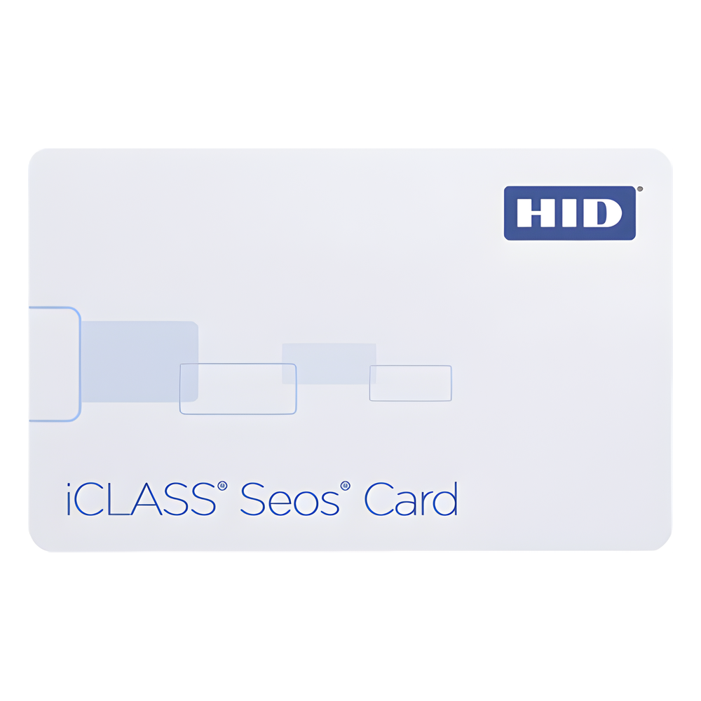 Tarjeta de Control de Acceso / Tecnología SEOS No Clonable / 16KB Memoria / PVC Compuesto / 5.4x8.57x0.084 cm / 2.13x3.37x0.033 pulg