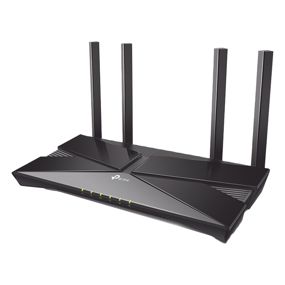 Router Wi-Fi 6 / AX1800 / Dual Band / 4 Puertos Gigabit LAN / OFDMA / Beamforming / WPA3