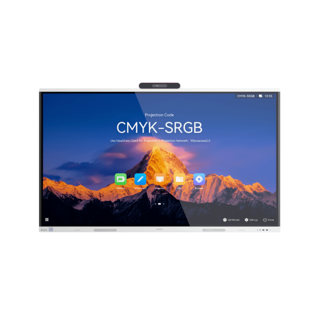 Audio Video ConferenciaHUAWEIIHS3-75SAPantalla Interactiva 75" 4K Doble Cámara Wi - Fi 6 24 Micrófonos BYOM Colaboración Huawei IdeaHub S3 IHS3 - 75SA - SILYMX