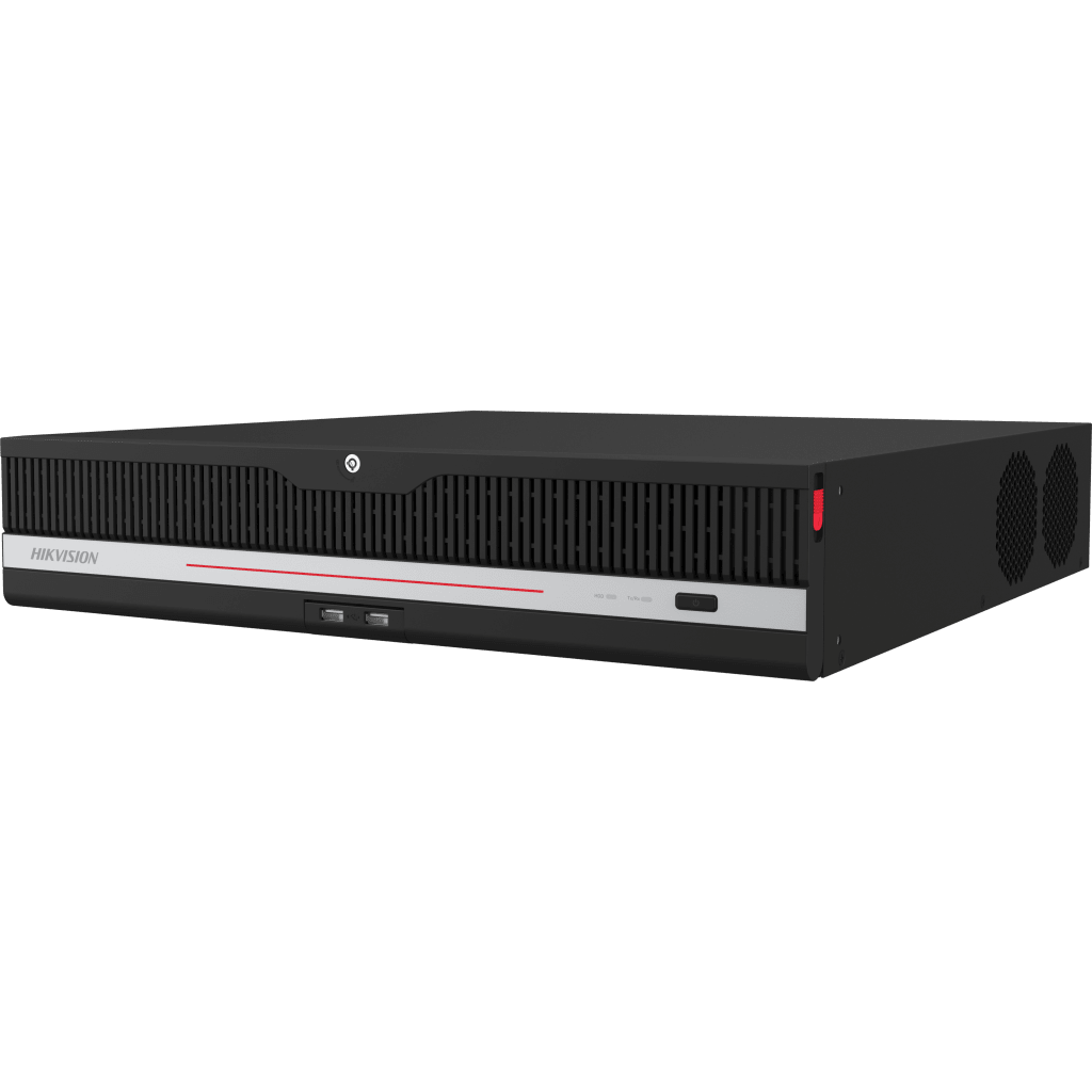 NVR HIKVISION AcuSeek 32 MP (8K) · 32 Canales IP · 8 HDD · RAID · Dual LAN · Reconocimiento Facial · POS · HDMI 8K IDS-9632NXI-P8 - SILYMX