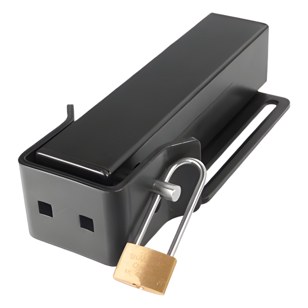 Cerradura Eléctrica / 12 VDC / 2 A / Puertas Abatibles Una Hoja / Compatible con Kit Motores
