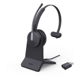 Diadema Inalámbrica / DECT + Bluetooth Híbrido / Mono / Alcance 150 m (492 pies) / 32 h Autonomía / Certificación Teams / Busylight