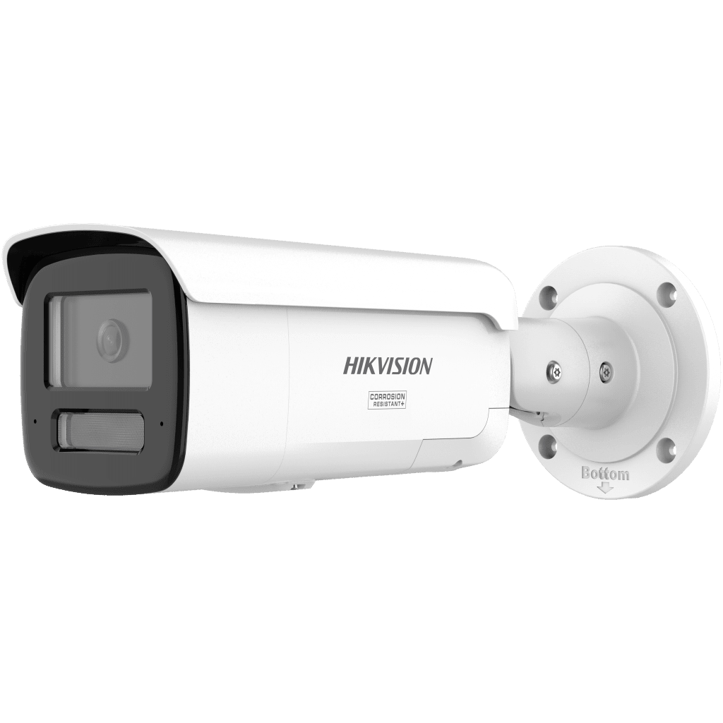 Camaras IP BalaHIKVISIONDS-2CD2T47G3-LIS2UY/SRBCamara Bala IP 4MP Dual Light ColorVu 3.0 AcuSense 3.0 IR 60m Estrobo Azul Rojo Exterior IP67 Hikvision DS - 2CD2T47G3 - LIS2UY/SRB - SILYMX