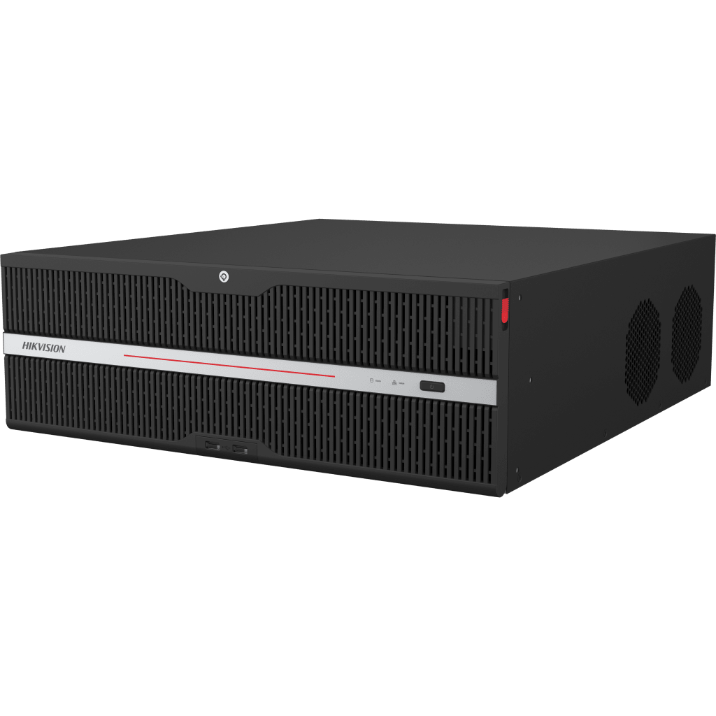 NVR HIKVISION 12 MP (8K) · 256 Canales IP · 16 HDD · RAID · 4 LAN · Alto Desempeño Empresarial DS-96256NXI-S16R - SILYMX