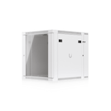 Gabinete Ubiquiti UniFi 12U 600 x 703 mm – Rack Cerrado para Pared con Vidrio Templado y Puerta Abatible Swing-Out UACC-RACK-12U-WALL-SW-G - SILYMX