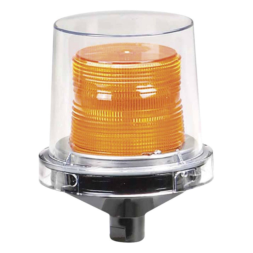 Luces estroboscópicas para lugares peligrosos Electraray® , Homologado UL y cUL para Clase I, División 2, Grupos A, B, C y D; Clase II, División 2, Grupos F y G; Clase III , 12-24 VCD, color Ámbar, parpadeo predeterminado