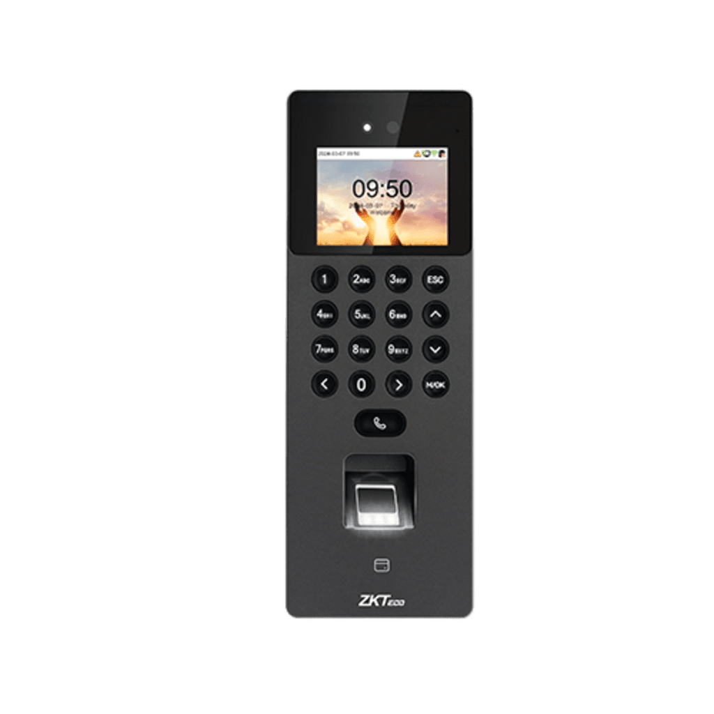 BiometricosZKTECOSENSEFACE2ATerminal Control Acceso Multi - Biométrico IP 1MP 3000 Plantillas Video SIP ZkbioZlink ZKTECO SENSEFACE2A - SILYMX