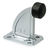 Tope de Paro / Acero Galvanizado con Tapón Nylon / Impacto 200 kg / 0.72 kg / Fijación por Taquetes