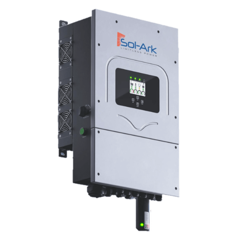 Inversor Solar Interactivo Hibrido 8 Kw 220 Vcc Fase Dividida WIFI Incluido Soporta Tecnología de Batería Litio & Ácido-Plomo Baterias a 48 Vcc Eficiencia 97.6%