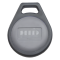 Llavero de Proximidad / 125 kHz / 31.75 x 39.4 mm / Formato Corporate 1000 y Elite / Negro con Gris