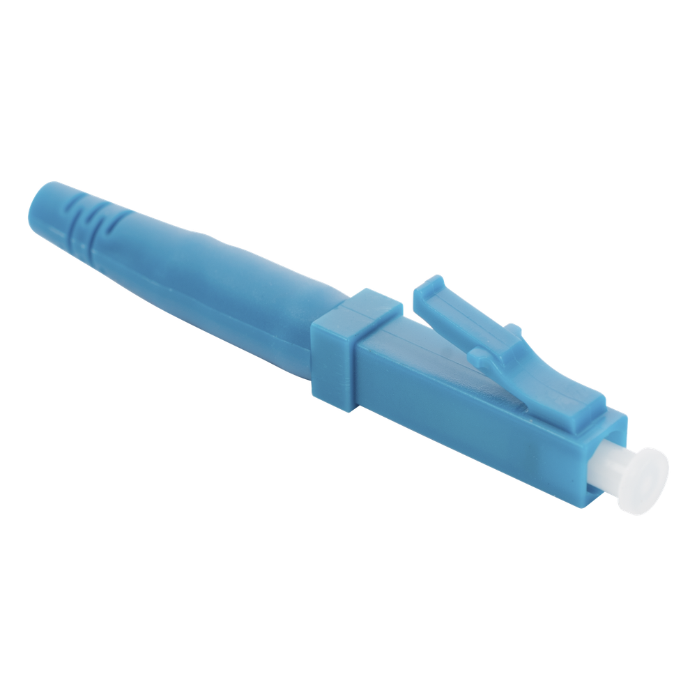 Conector de Fibra Óptica Pre-pulido Re-terminable Monomodo LC/UPC 900um, 2.0 mm, 3.0 mm
