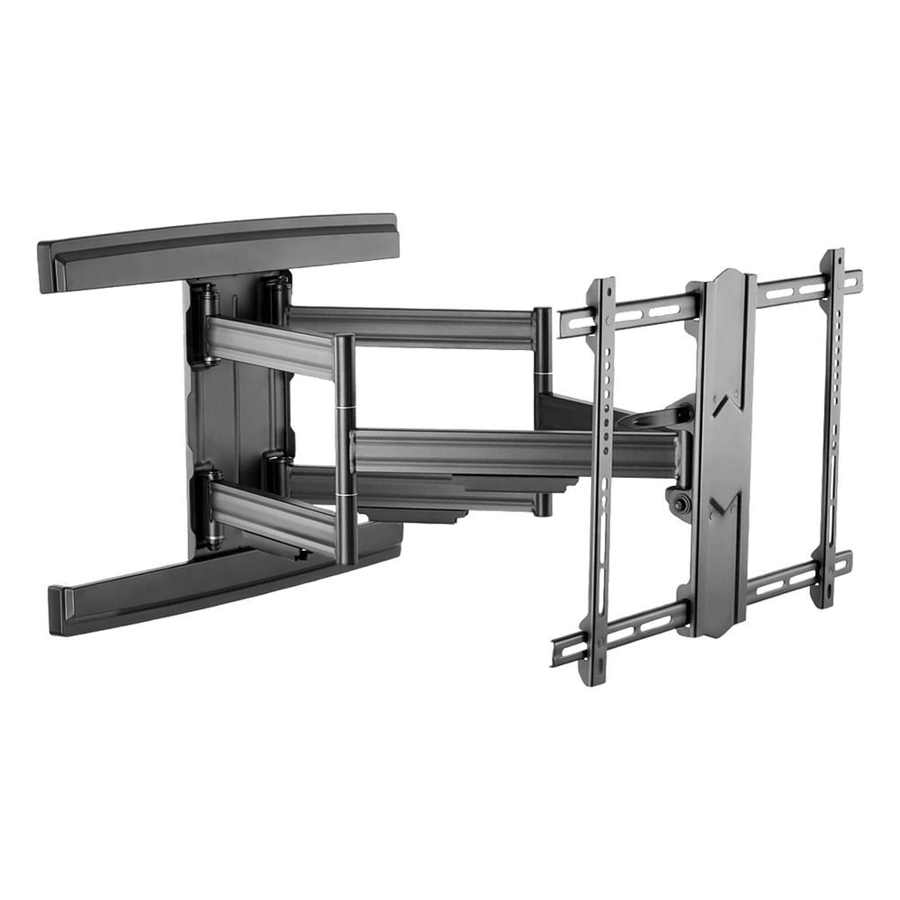 Soporte de Pared Articulado / Pantallas 37" a 85" / Extensión 70 a 800 mm / Carga 69.9 kg (154 lb) / VESA hasta 600x400 mm / Inclinación con Bloqueo