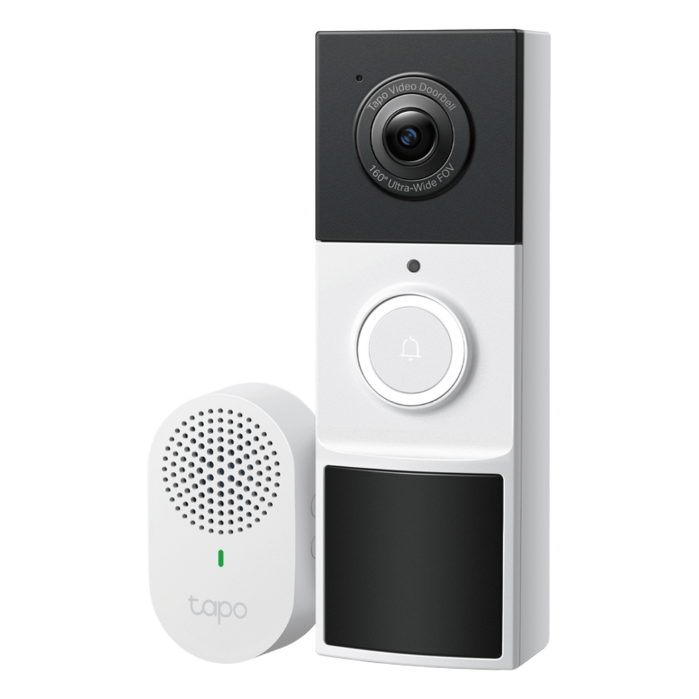 Videoportero IP Inalámbrico / 2K 3 Megapixel / 160° DFOV / Batería 6400 mAh / Detección IA Personas-Vehículos / Visión Nocturna Color / Audio Bidireccional