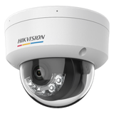 Camara Domo IP 4MP ColorVu 3.0 AcuSense Lite Microfono IR 30m PoE Exterior Hikvision DS-2CD1147G3-LIUF