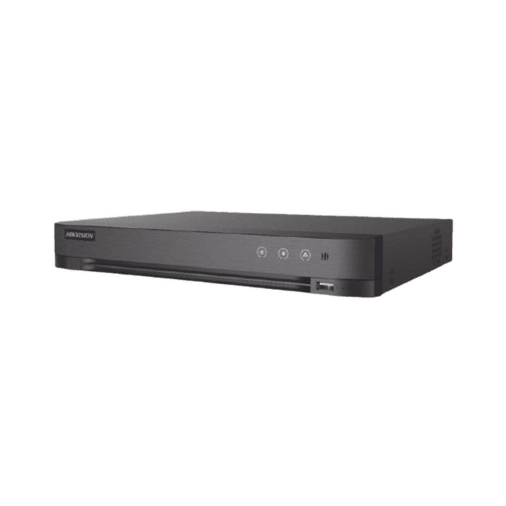 Videograbadoras Analogicas TurboHD TVI AHD CVIHIKVISIONIDS-7216HQHI-M1/H/XTDVR 16 Canales TurboHD + 8 IP 5MP Lite AcuSense Reconocimiento Facial Audio Coaxitron HIKVISION IDS - 7216HQHI - M1/H/XT - SILYMX