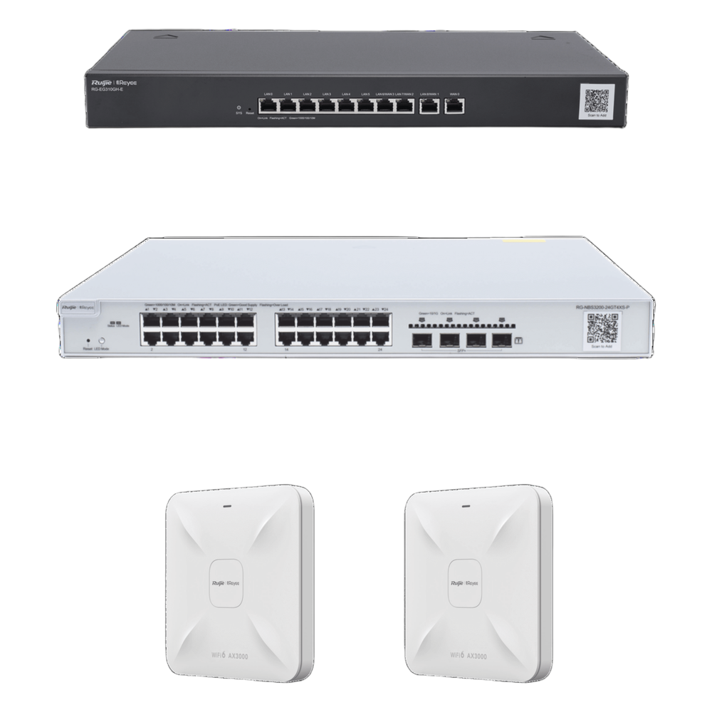 Solución de Red / 350 Usuarios Concurrentes / 4 WAN / 600 Mbps / Balanceo de Carga / Cloud Gratuito
