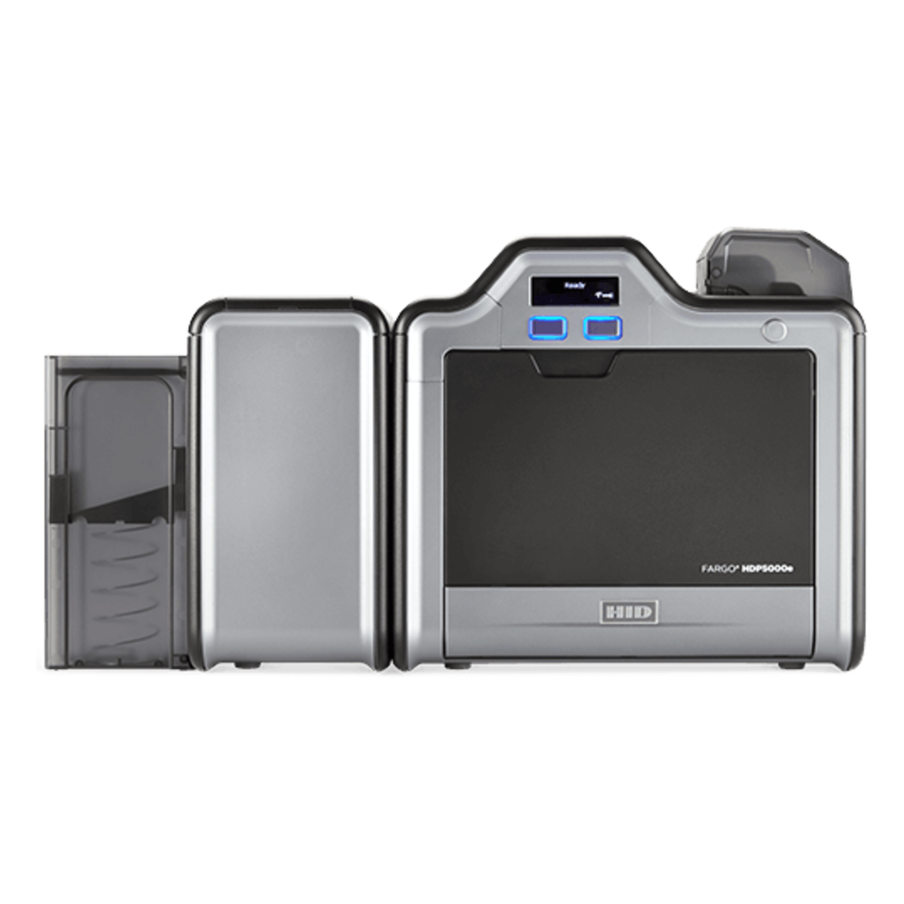 Impresora de Tarjetas / Retransferencia HDP / 300 dpi / 16.7 Millones de Colores / USB y Ethernet / Laminación y Codificación Opcional