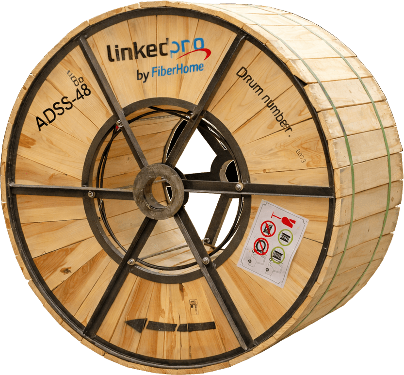 Cables Fibra ÓpticaLINKEDPRO BY FIBERHOMEOC-ADSS-ARMD-48C/4KMCable Fibra Óptica OSP ADSS 48 Hilos Monomodo G.652D Armada Anti Roedor Span 200 LINKEDPRO BY FIBERHOME OC - ADSS - ARMD - 48C/4KM - SILYMX