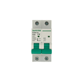 Protección Térmica/ Interruptor 2P, 16 A,  Corriente Alterna 400Vca para Aplicación Fotovoltaica Montaje Riel DIN