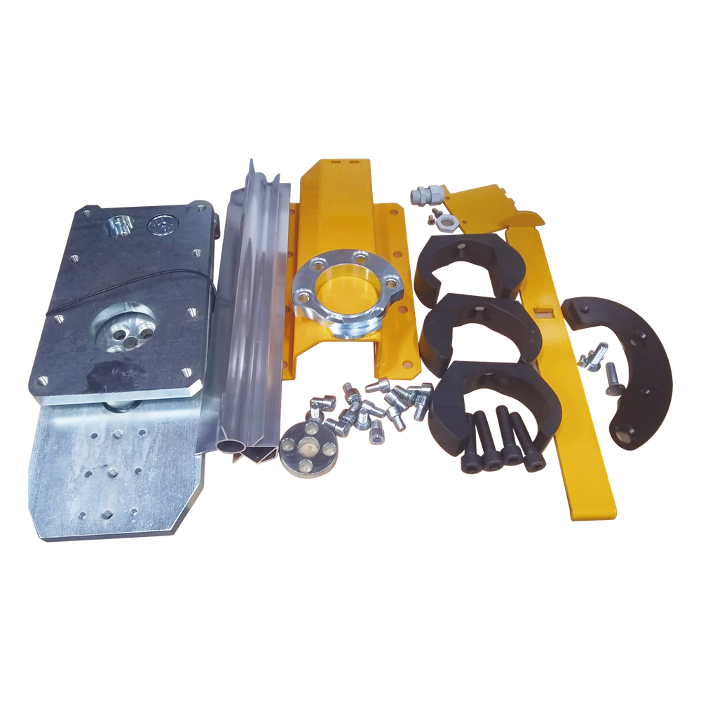 Sistema de abatimiento por impacto / Brazo barrera GARD4 / Mástil italiano / Torque 70 Nm / Acero alta resistencia
