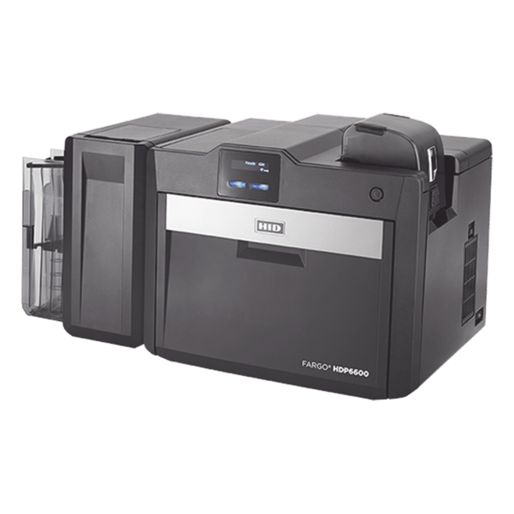 Impresora de Tarjetas / Retransferencia / 600 dpi / Doble Cara / 16 seg por Tarjeta / Alimentador 100 Tarjetas / Salida 200 Tarjetas