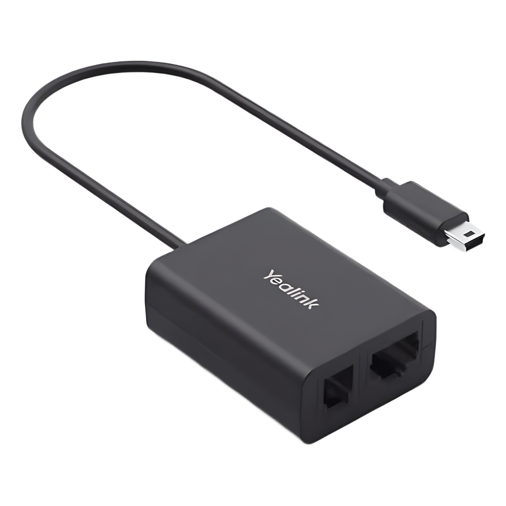Adaptador EHS Para Diademas Inalámbricas DECT de Yealink Compatible con diversas marcas de Telefonos IP