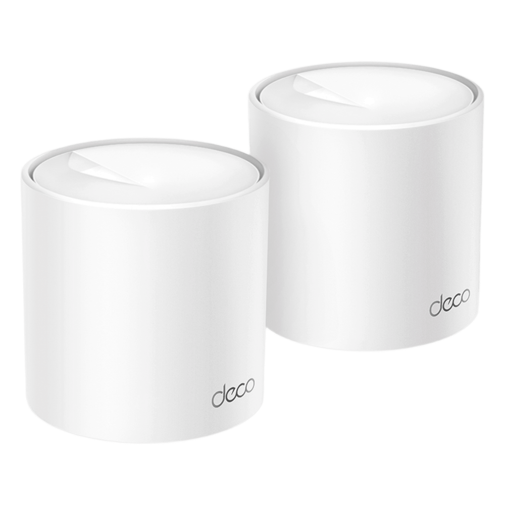 Sistema Mesh Wi-Fi 6 / AX3000 Mbps / 3 Puertos Gigabit WAN/LAN Auto-Detección / 2 Antenas Internas / Administración App Móvil / HomeShield
