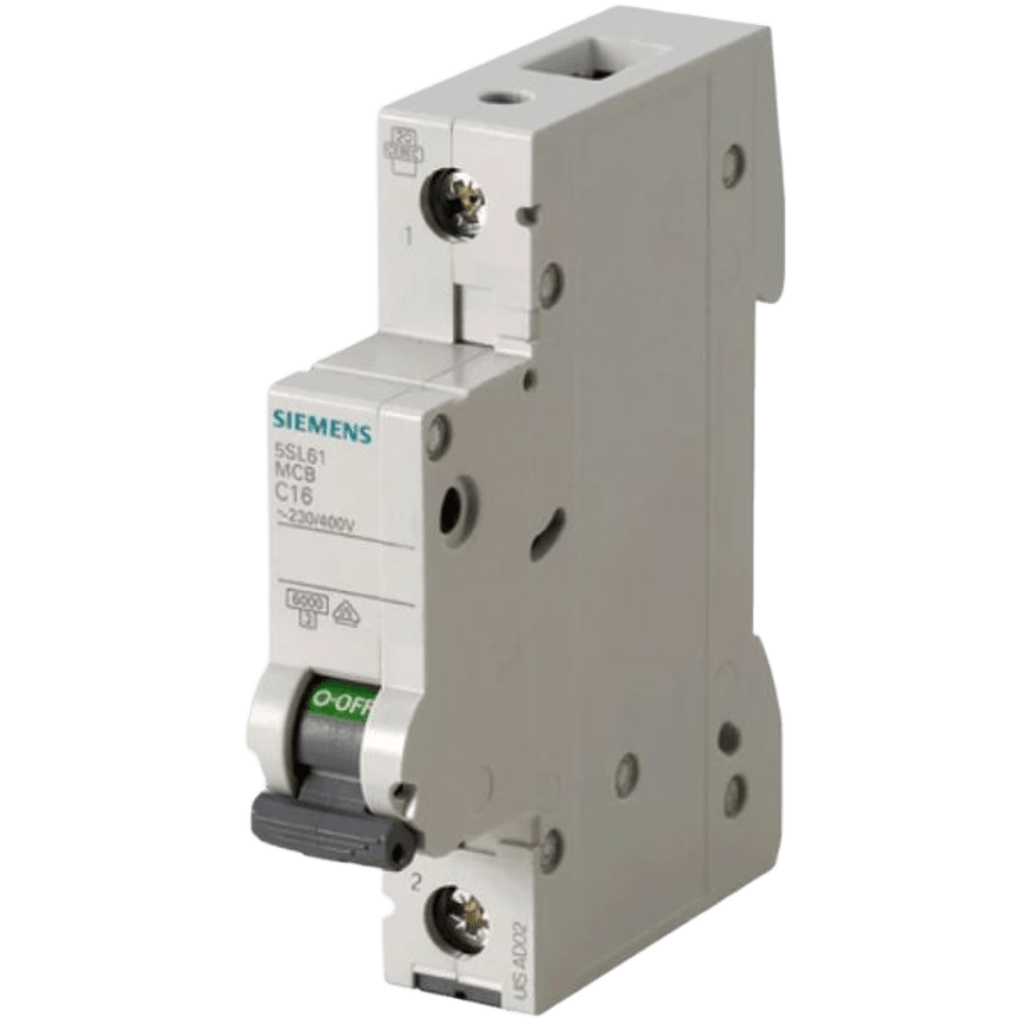 Interruptor Riel Dinn Tipo 5SL6, 1 polo, 4 amp